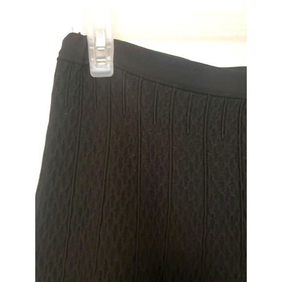CAbi Skirt Womens Size Small Black Amelie Textured A Line Pull On Stretch Skirt - Picture 3 of 16